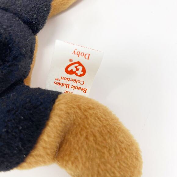 TY Vintage Dog "Doby" Beanie Baby - Picture 8 of 11
